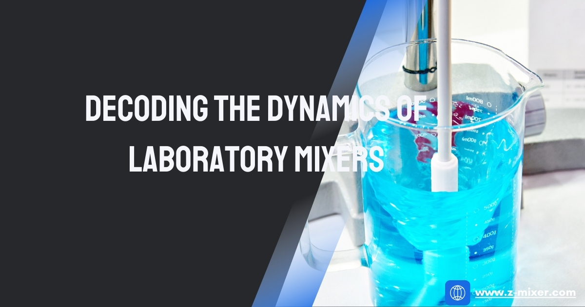 Decoding the Dynamics of Laboratory Mixers